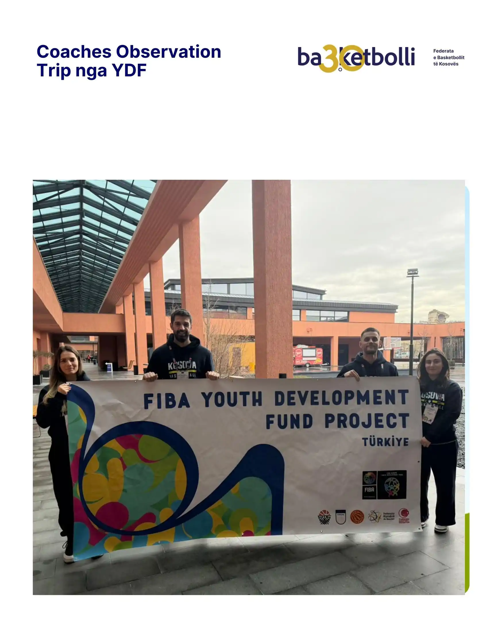 Katër trajnerë nga Kosova po qëndrojnë në Stamboll të Turqisë 